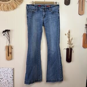 Y2K Express Low-Rise Women's Flare Jeans Size 4R